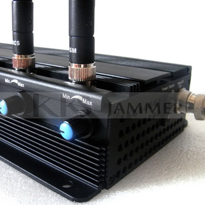 6 Antennas Adjustable Signal Jammer ,Cellphone Jammer, Desktop Jammer ...